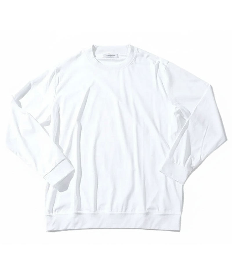 30代メンズ3点コーデセット ネイビーテーラードジャケット×白長袖Tシャツ×チャコールグレーテーパードスラックス biz