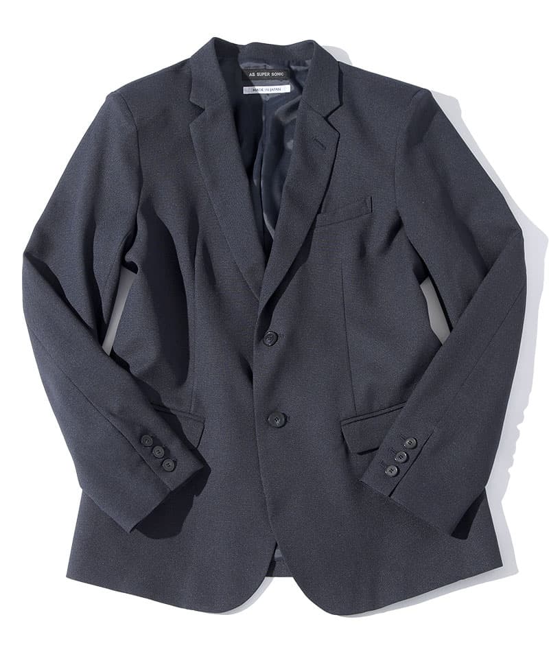 HUGO BOSS 鹿の子 ウール セットアップ ジャケパン ネイビー グレー HUGO BOSS 鹿の子 ウール セットアップ ジャケパン ネイビー