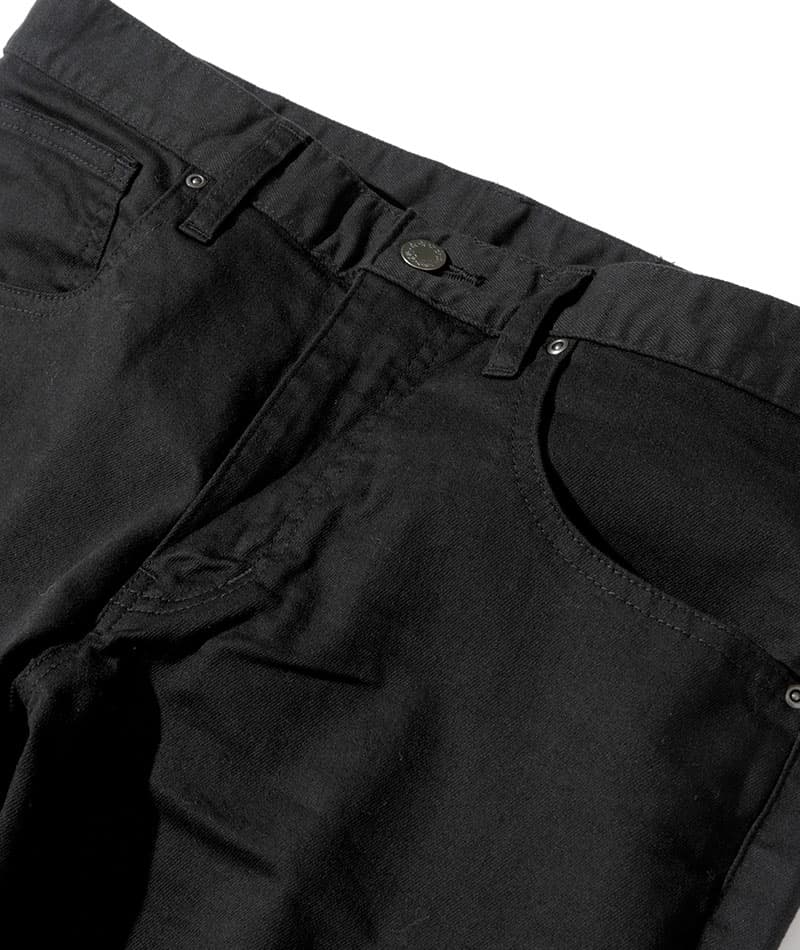 40代メンズ3点コーデセット ネイビーテーラードジャケット×ネイビーVネックニット×黒ストレッチスリムチノパンツ biz