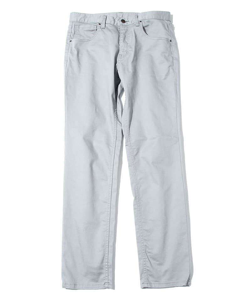 40代メンズ3点コーデセット グレージャケット×黒スウェットトレーナー×グレーストレッチスリムチノパンツ biz