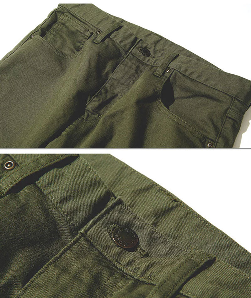 40代メンズ3点コーデセット 黒ジップアップパーカー×黒長袖Tシャツ×カーキストレッチスリムチノパンツ biz