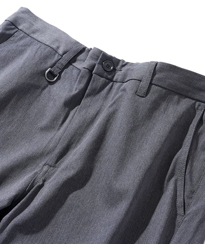 20代メンズ3点コーデセット ネイビーテーラードジャケット×白長袖Tシャツ×チャコールグレースラックス biz