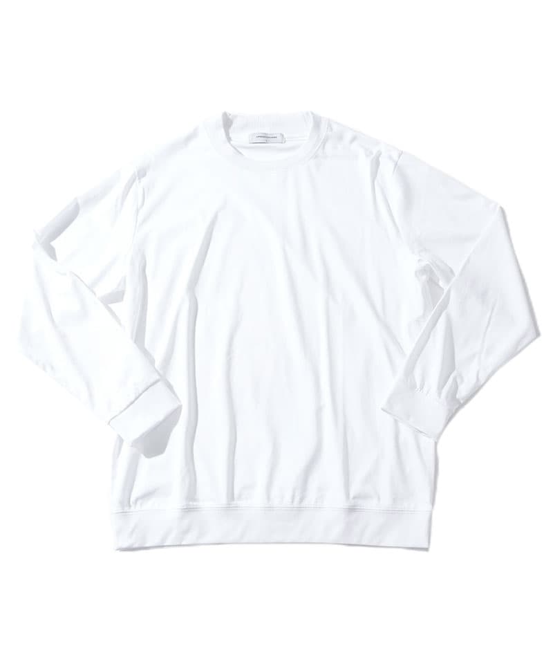 20代メンズ3点コーデセット ネイビーテーラードジャケット×白長袖Tシャツ×チャコールグレースラックス biz