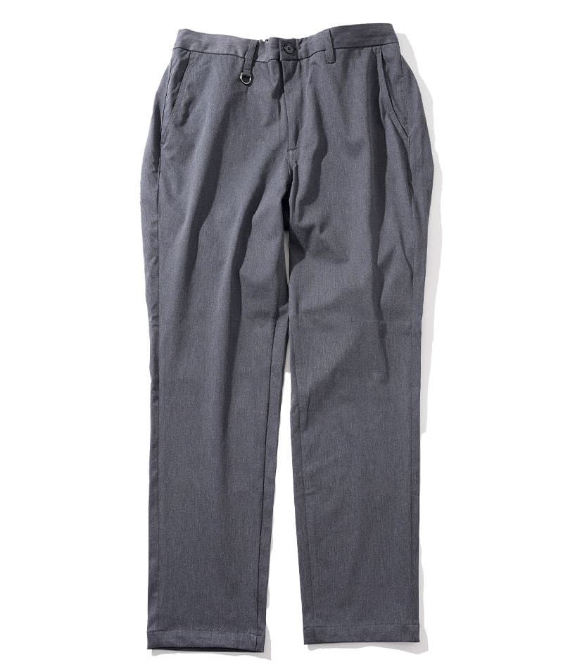 20代メンズ3点コーデセット ネイビーテーラードジャケット×白長袖Tシャツ×チャコールグレースラックス biz