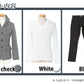 ★ジャケットセット★　グレンチェックジャケット×白Tシャツ×黒パンツ3点コーデセット41