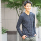 ☆ジャケットセット☆紺×黒ジャケット×黒Tシャツ×ベージュパンツ3点コーデセット 65