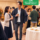 同窓会40代50代の服装3点メンズコーデセット  ネイビーテーラードジャケット×白シャツ×チャコールチノパンツ