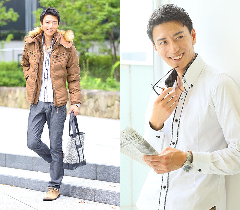 ★セット買い★中綿ジャケット×ニット×シャツの3点セット　A43