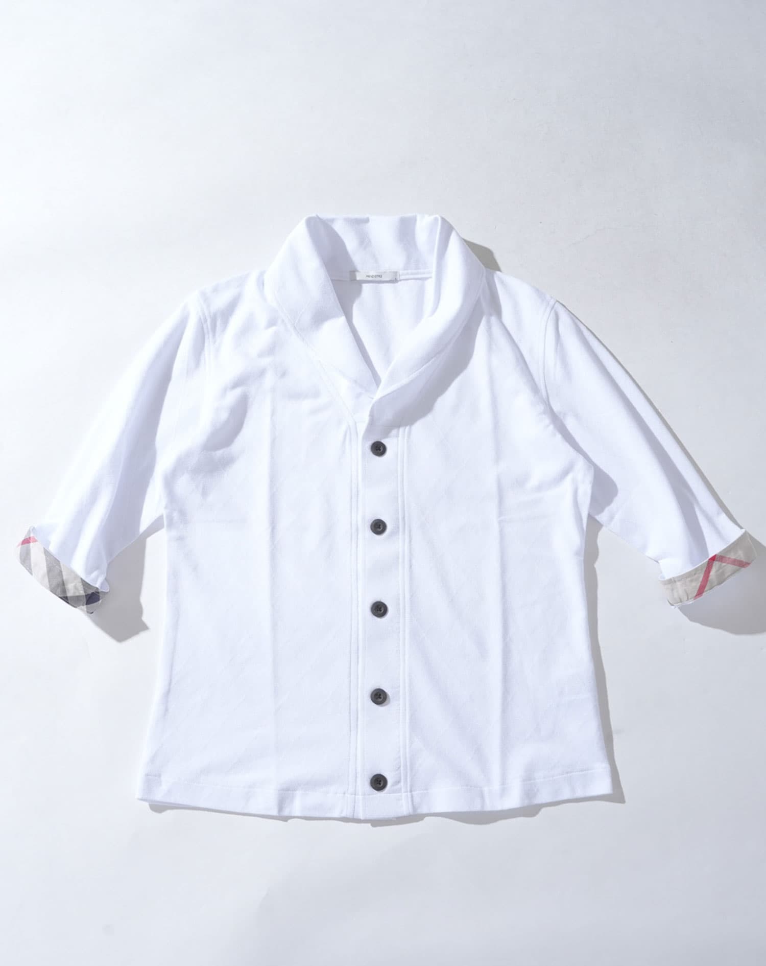 涼しくひんやりクールマックスショールカラー7分袖ジャケット