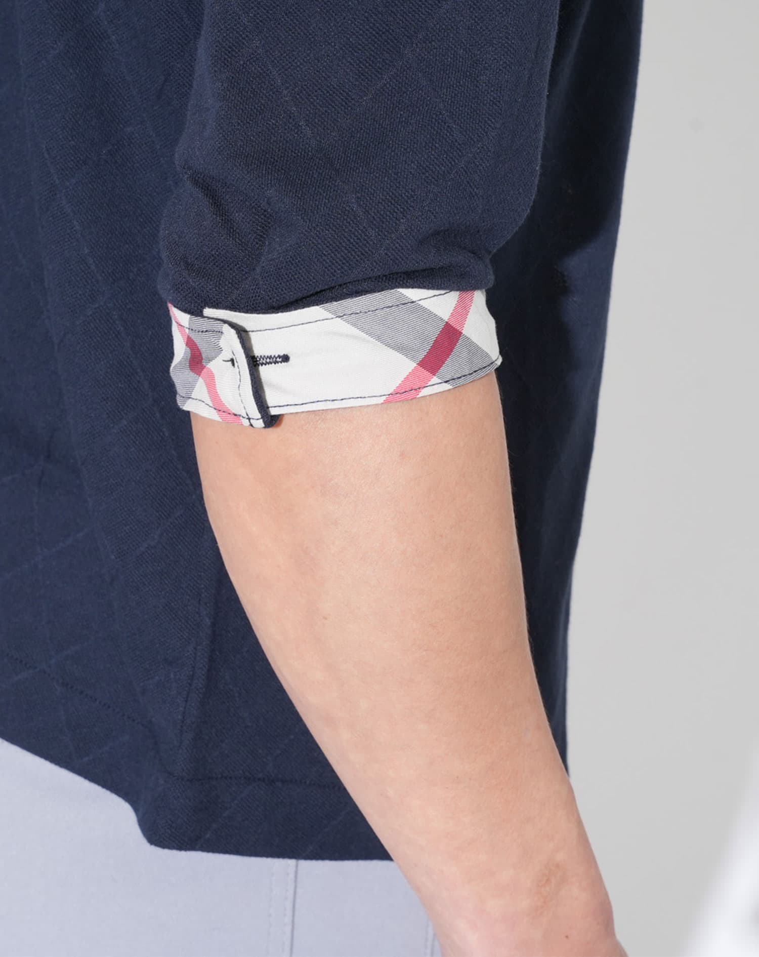 涼しくひんやりクールマックスショールカラー7分袖ジャケット