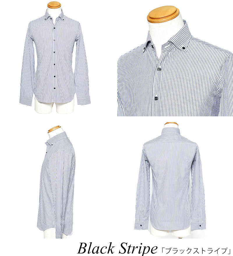 日本製 シャツ ワイシャツ ドレスシャツ カッターシャツ メンズ 形態