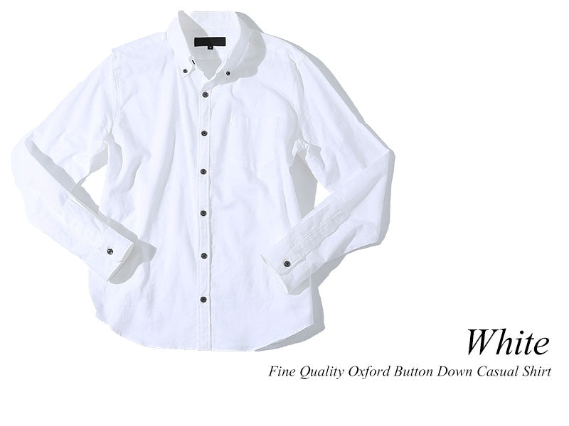 オックスフォード白シャツ