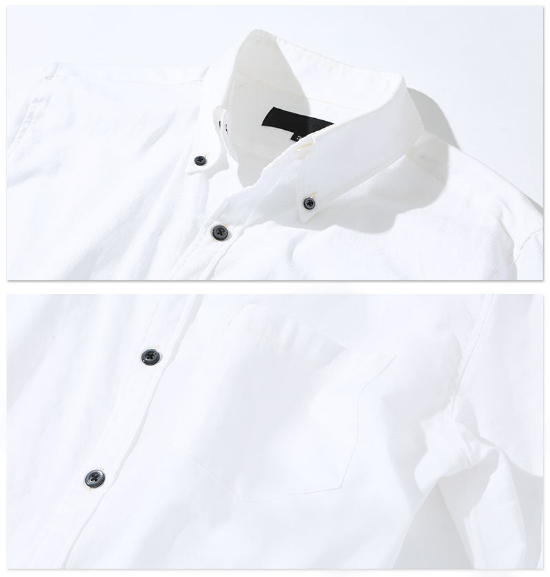 オックスフォード白シャツ