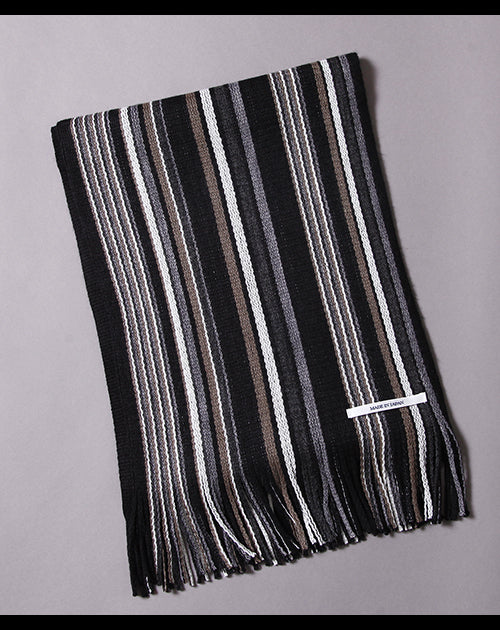 日本製 リバーシブルストライプマフラー Biz ｜ ビジネス・オフィス