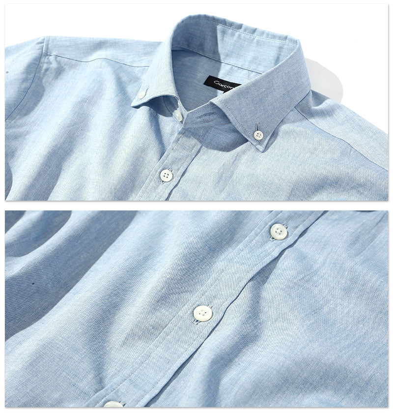 シャンブレーシャツ