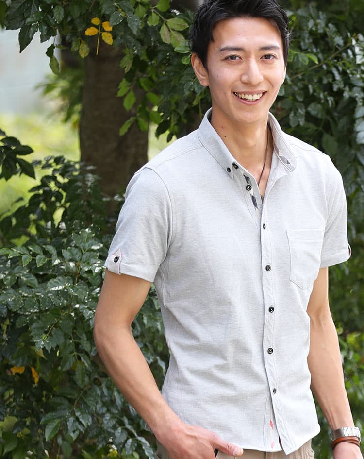 半袖ポロシャツボタンメンズ(3)グレーオシャレ 半袖 ワイシャツ ストレッチ ニットシャツ ポロシャツ メンズ ビジネス ボタンダウン at-ms-po-1080 2枚は2通 WS (d)