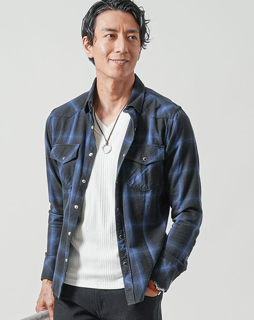 jun hashimoto レザーシャツ ジャケット ウォッシュ加工 4サイズ