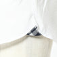 シャドーチェックデザイン2枚衿半袖シャツ