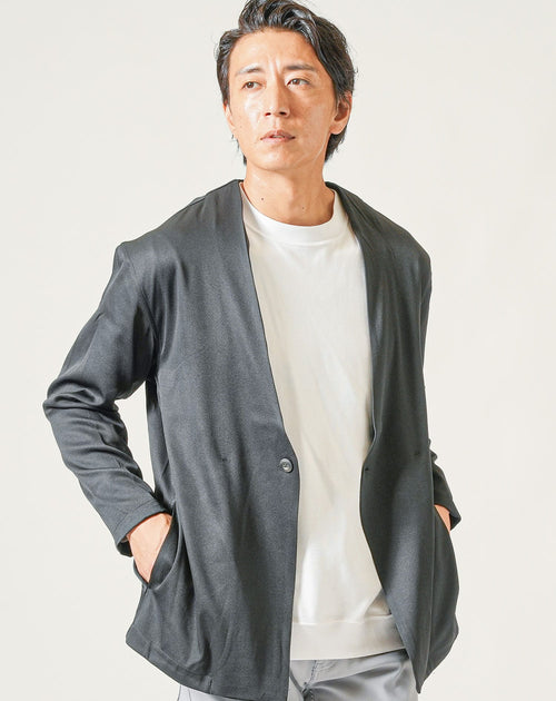 ノーカラージャケット