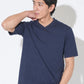 ジャケット専用インナークールマックスVネック半袖Tシャツ