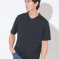 ジャケット専用インナークールマックスVネック半袖Tシャツ