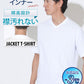 ジャケット専用インナークールマックスVネック半袖Tシャツ