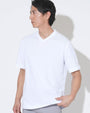 ジャケット専用インナークールマックスVネック半袖Tシャツ
