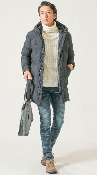 メンズの冬服コーディネート