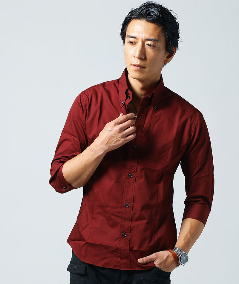 【特注加工】大きいサイズ ８L 57-90 *HIROKO KOSHINO*３枚組/綿100% 高級Yシャツ 形態安定加工 XLサイズ以上
