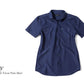 ネイビーウォッシャブルジャケット×ネイビーシャツ型半袖ポロシャツ 60代メンズ2点コーデセット biz