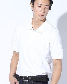 プレミアムコットン鹿の子ポロシャツ