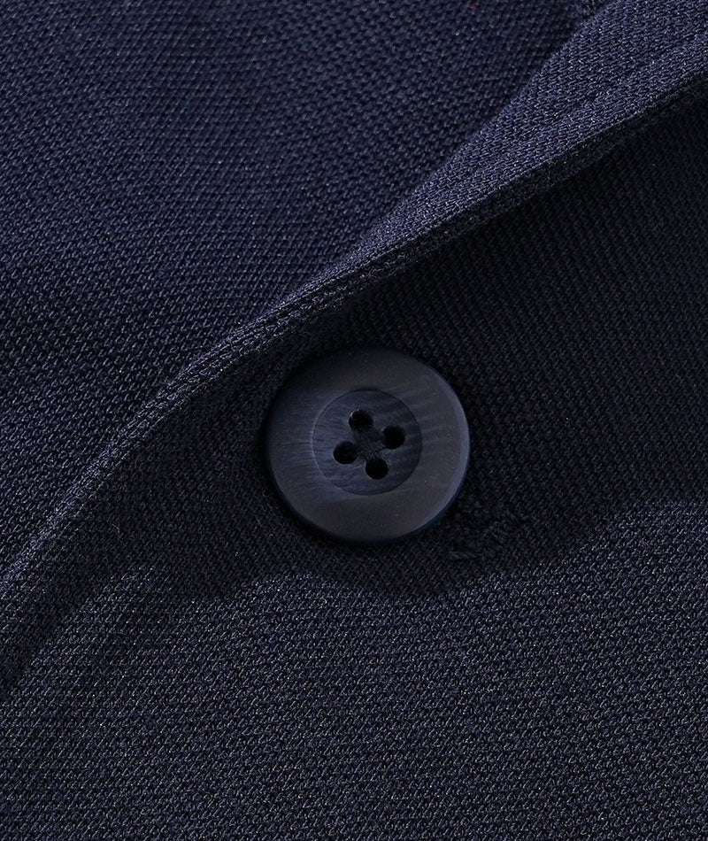 クールマックス素材袖裏チェック７分袖テーラードジャケット