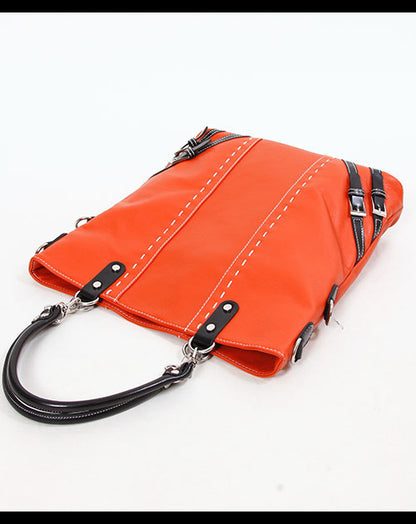 フェイクレザートートバッグ