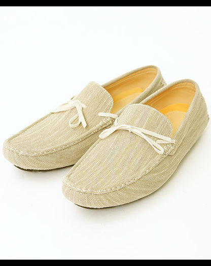 キャンバス生地ドライビングシューズ