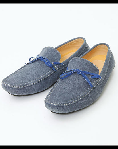 キャンバス生地ドライビングシューズ