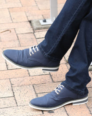 シンプルデザインスエードシューズ