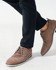 シンプルデザインスエードシューズ