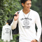 英字カレッジデザインⅤネックＴシャツ