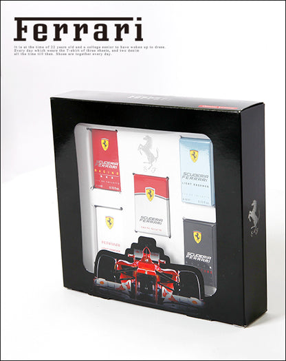 フェラーリ FERRARI　　 ミニチュアコレクション 4ml×5本コフレセット