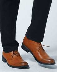 ムラスエードデザインチャッカブーツ