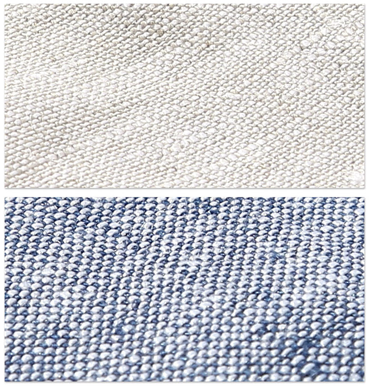 おしゃれなセットアップで使われる麻生地