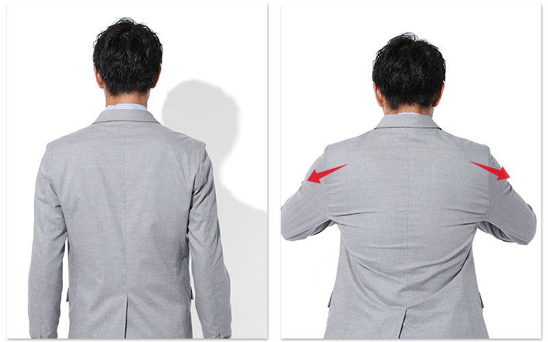 シャークスキンテーラードジャケット