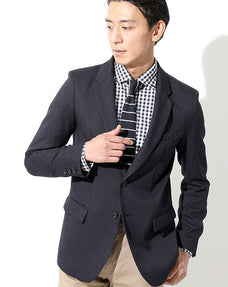 ホップサックテーラードジャケット 日本製