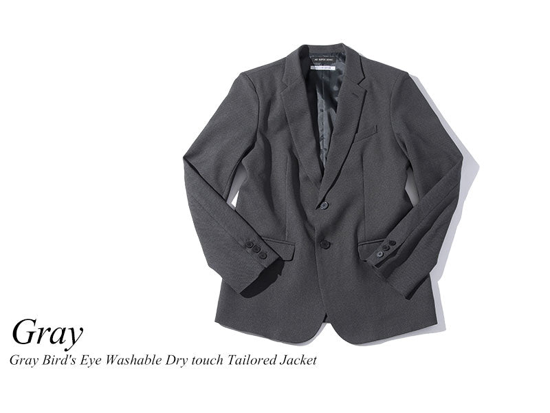 グレーテーラードジャケット×黒半袖Tシャツ 60代メンズ2点トップスコーデセット biz