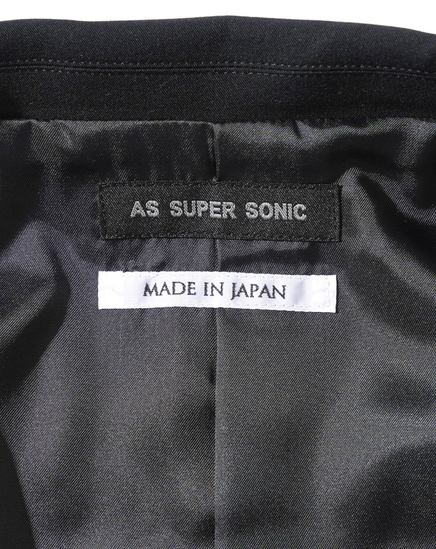 AS SUPER SONIC  チェック　ウールジャケット　日本製