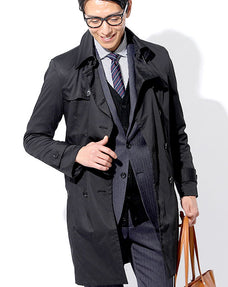 プレミアムダブルトレンチコート 日本製