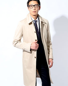 プレミアムロングステンカラーコート 日本製