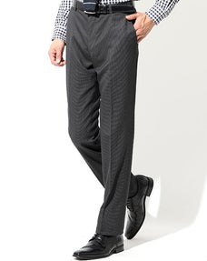 ミニギンガムチェックウール混スタイリッシュスラックス