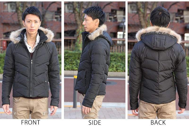 ４WAYデザインダウンジャケット