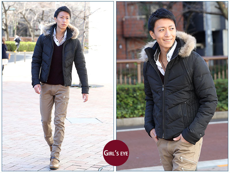 ４WAYデザインダウンジャケット